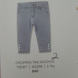 Cropped Tab jegging